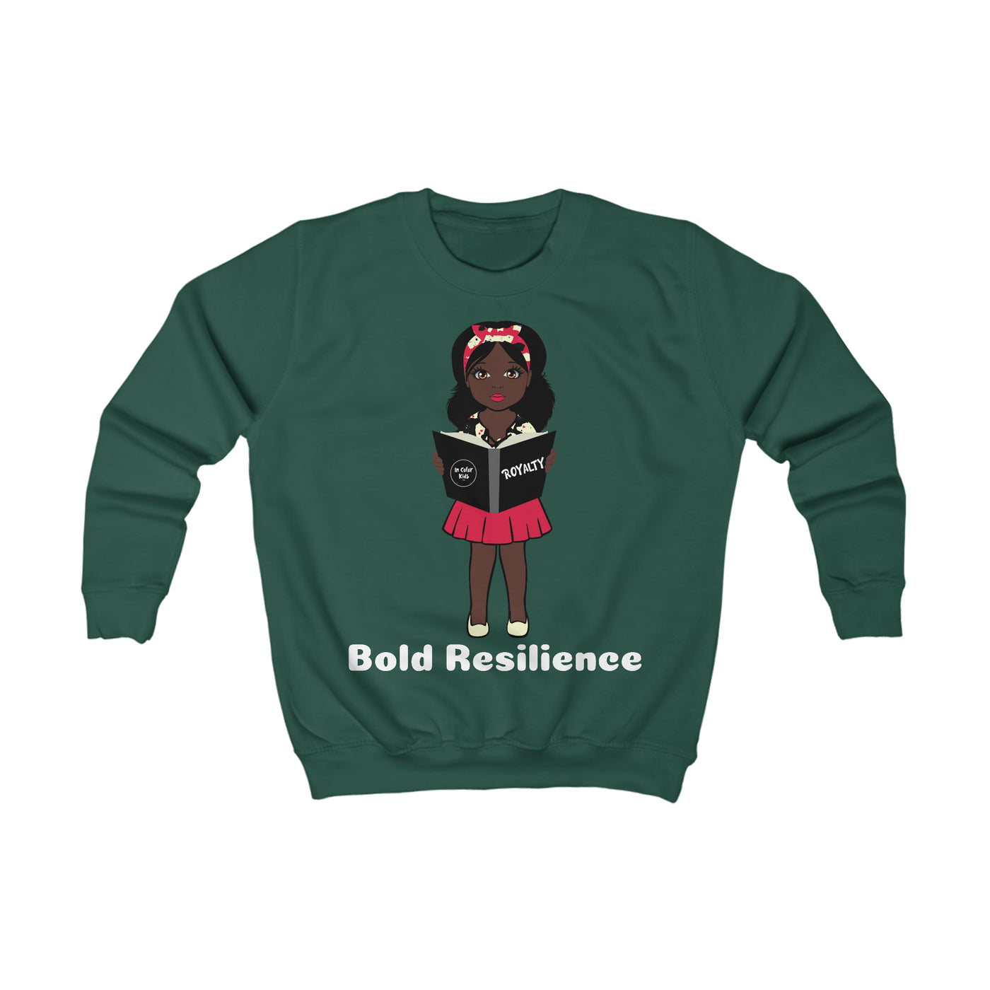 Bold Girl Sweatshirt - Cocoa