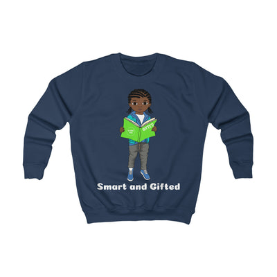 Smart and Gifted Sweatshirt - Chocolate