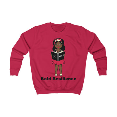 Bold Girl Sweatshirt - Chocolate