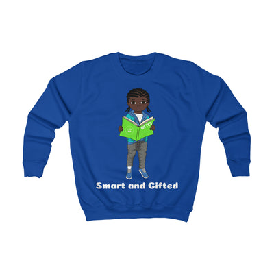 Smart and Gifted Sweatshirt - Dark Chocolate