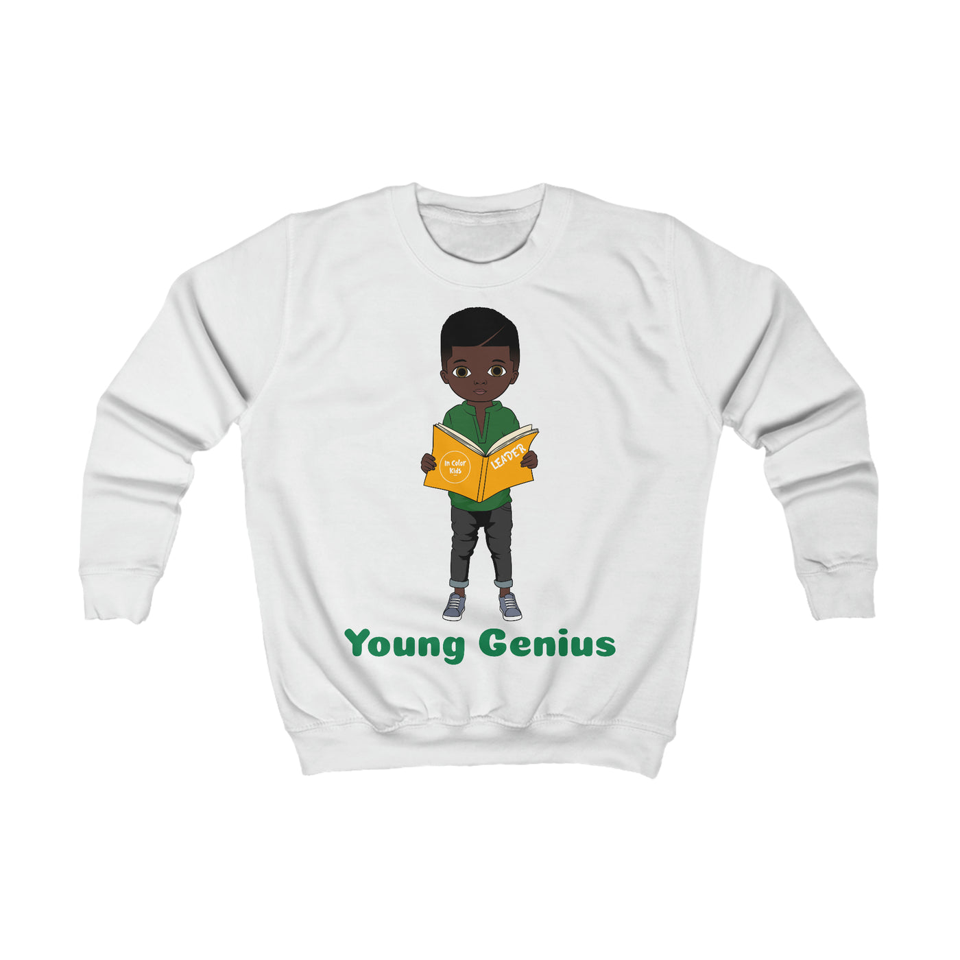 Young Genius Sweatshirt - Dark Chocolate