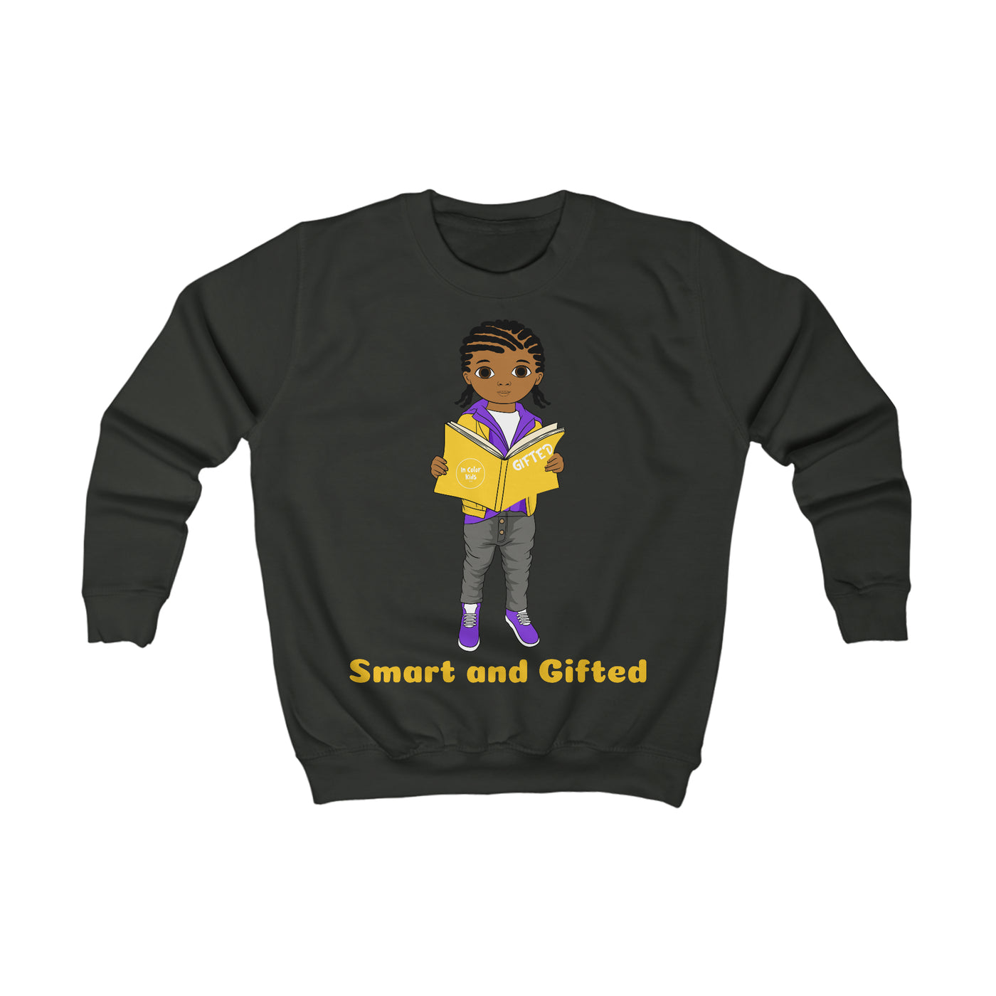 Smart and Gifted Sweatshirt - Caramel