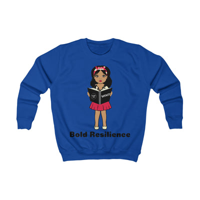Bold Girl Sweatshirt - Mocha