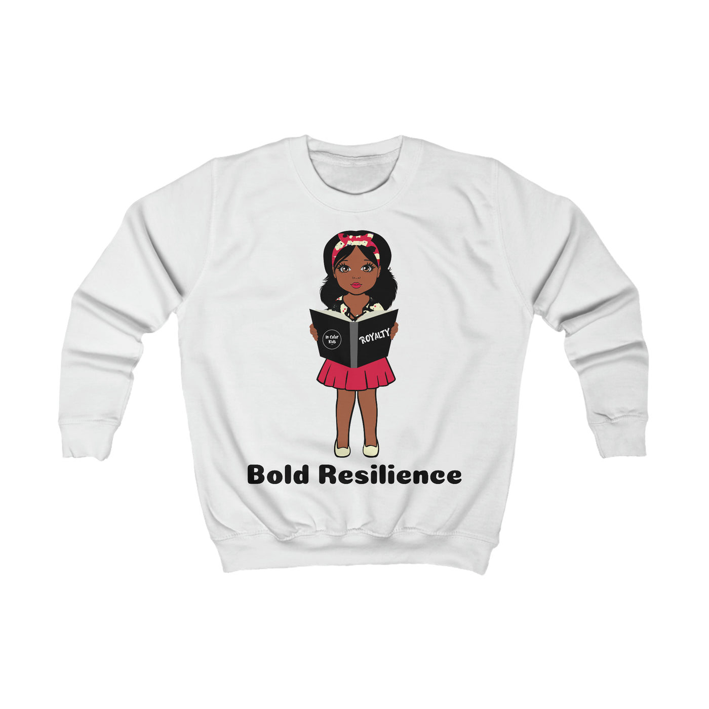 Bold Girl Sweatshirt - Cinnamon