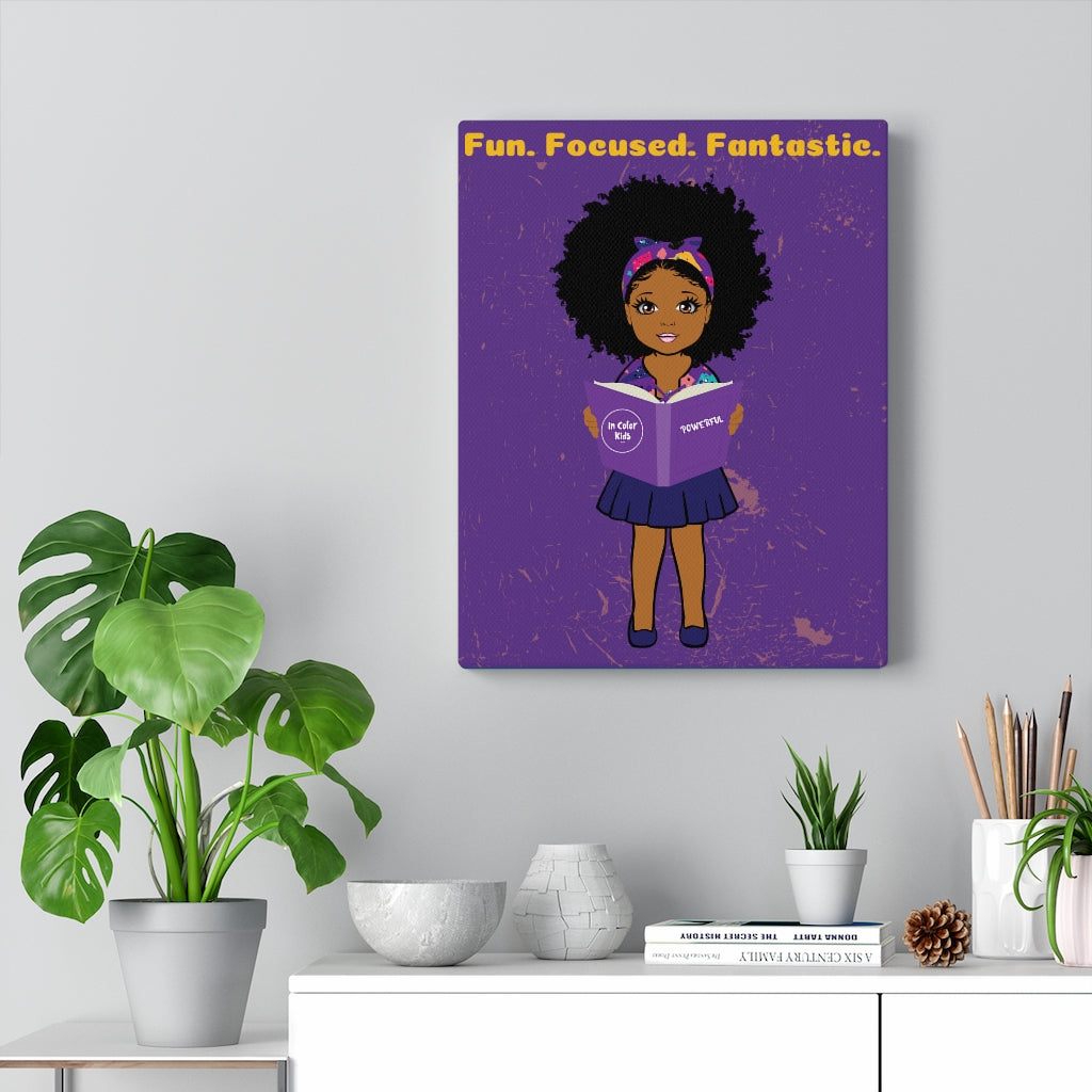 Fantastic Girl Canvas - Caramel