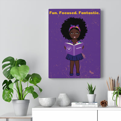 Fantastic Girl Canvas - Cocoa