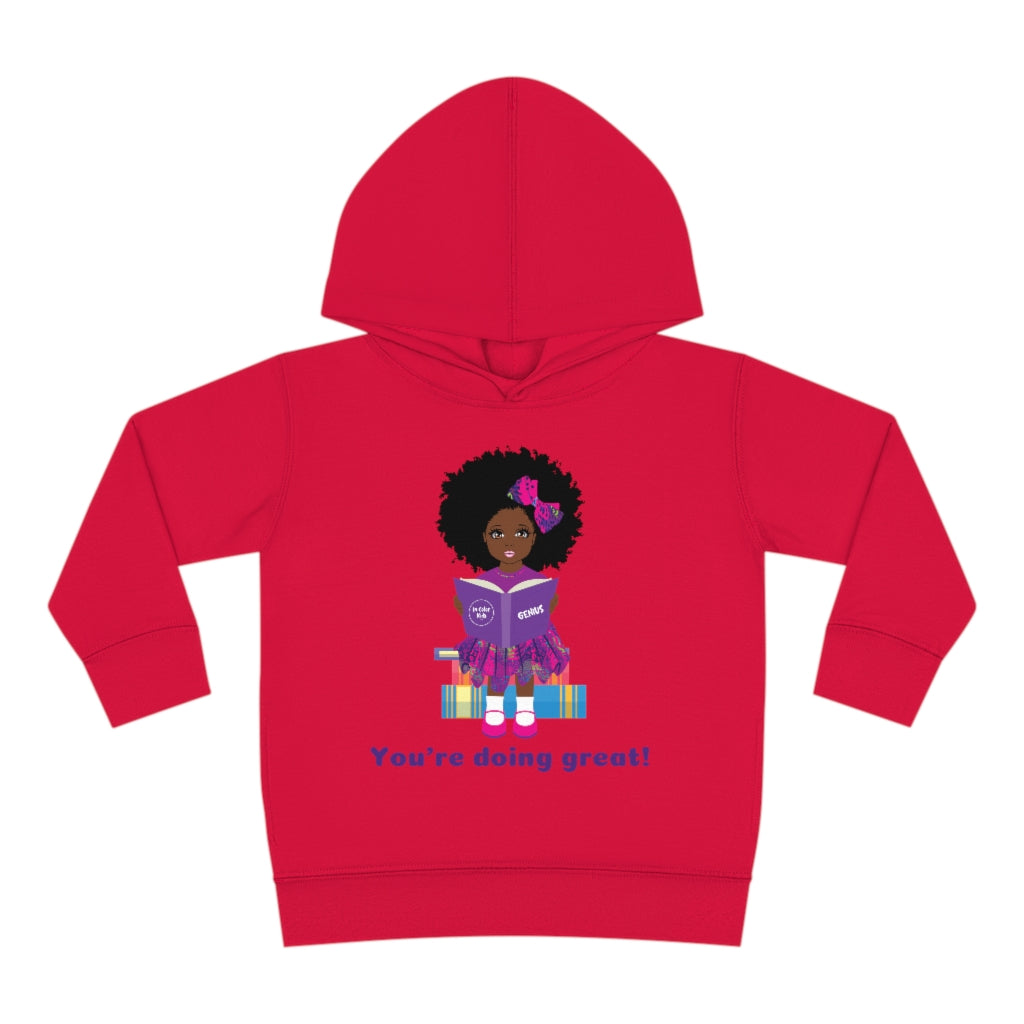 Doing Great Girl Pullover Hoodie - Chocolate