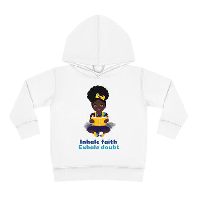 Inhale Faith Girl Pullover Hoodie - Cocoa