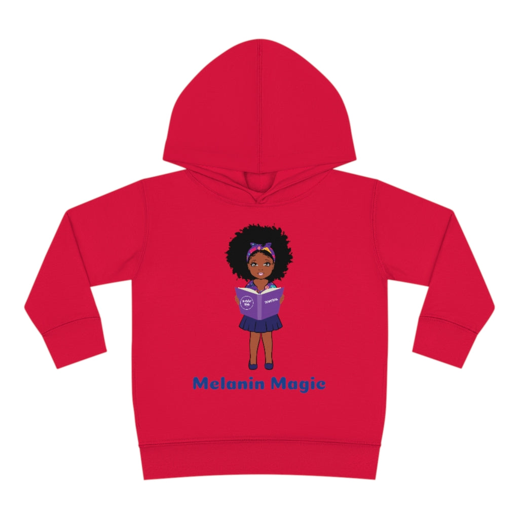 Melanin Magic Girl Pullover Hoodie - Cinnamon