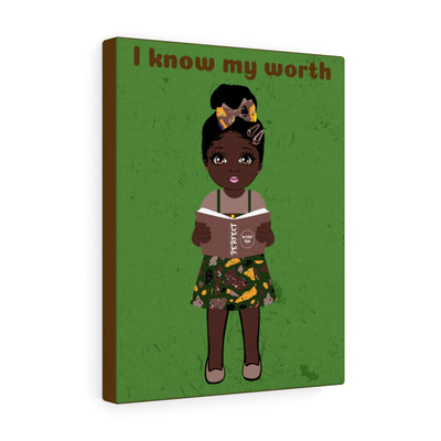 Worth Girl Canvas - Cocoa