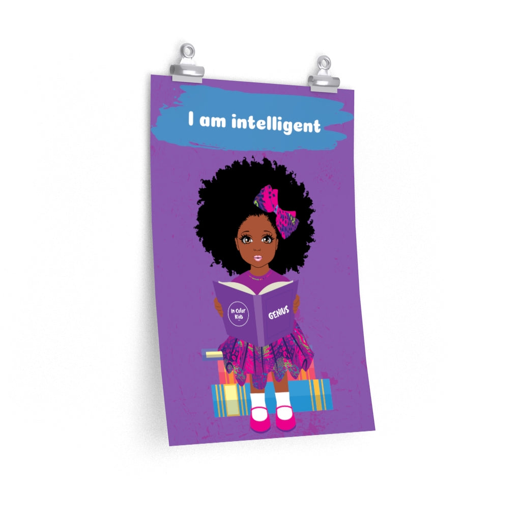 Intelligent Girl Poster - Cinnamon
