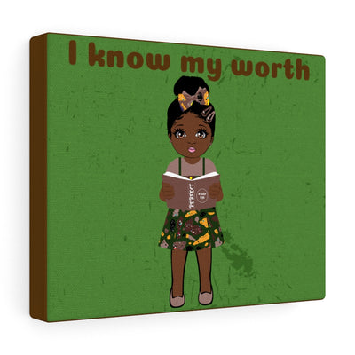 Worth Girl Canvas - Chocolate