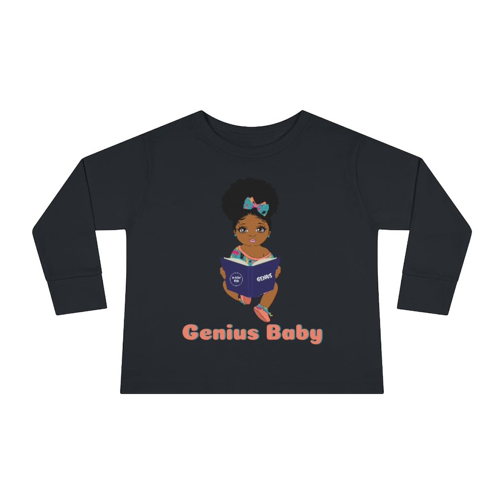 Genius Baby Long Sleeve Shirt - Caramel