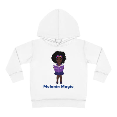 Melanin Magic Girl Pullover Hoodie - Cocoa