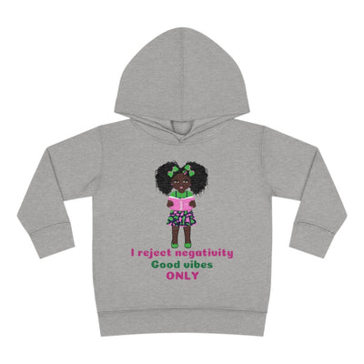 Good Vibes Girl Pullover Hoodie - Cocoa