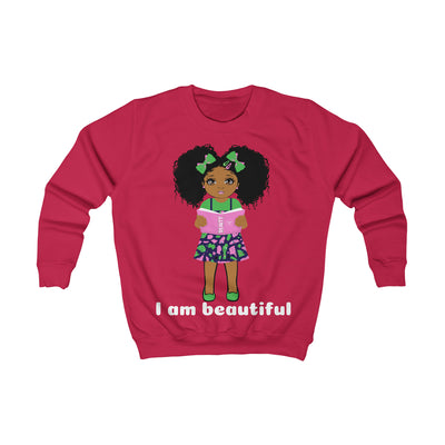 Smart Girl Sweatshirt - Caramel