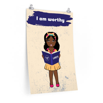 Worthy Girl Poster - Chocolate