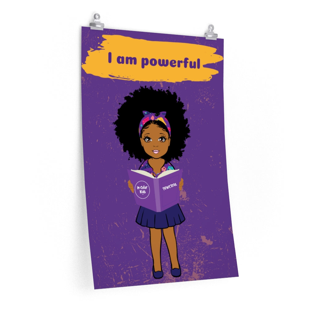 Powerful Girl Poster - Caramel