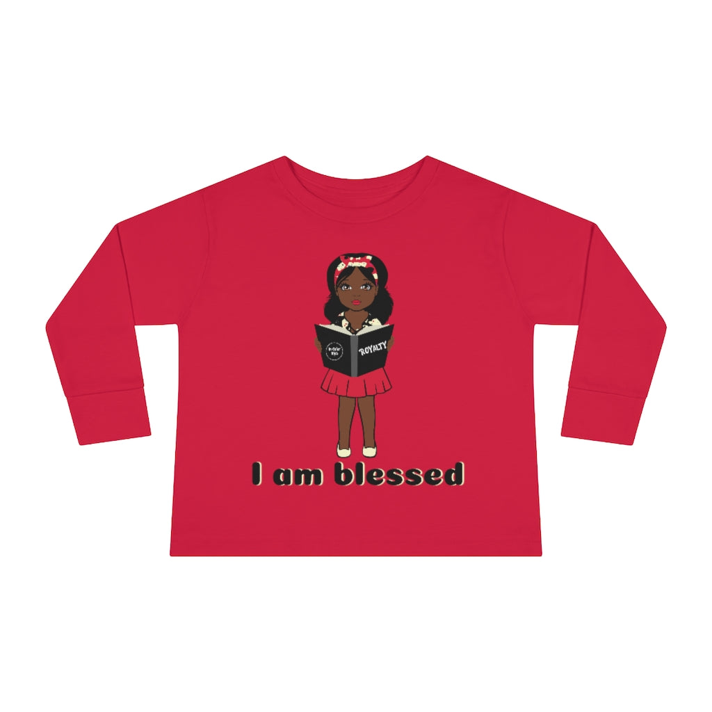 Blessed Long Sleeve Shirt - Chocolate