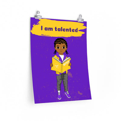 Talented Boy Poster - Caramel