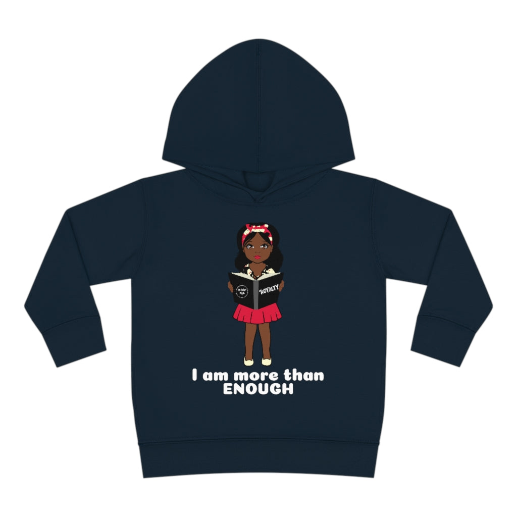 Enough Girl Pullover Hoodie - Chocolate