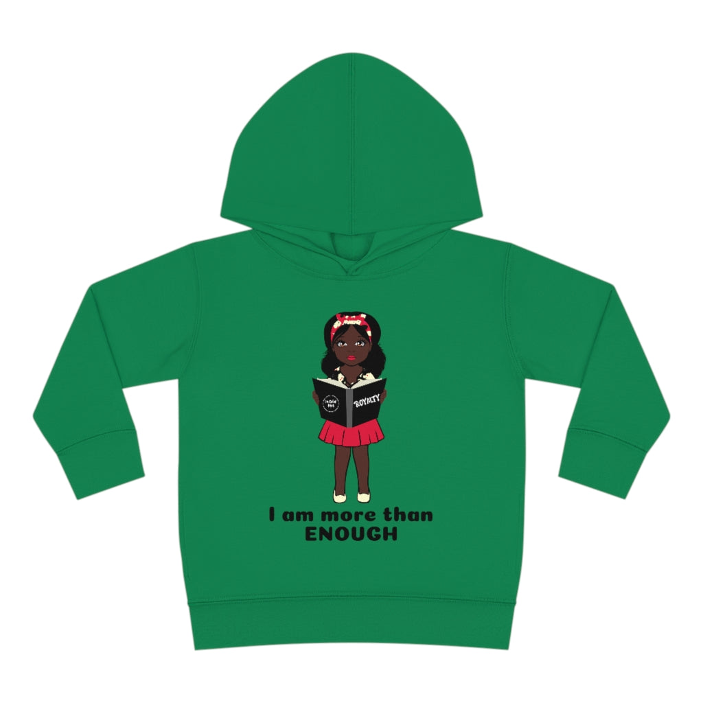 Enough Girl Pullover Hoodie - Cocoa