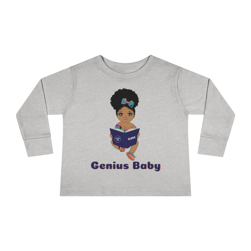 Genius Baby Long Sleeve Shirt - Mocha