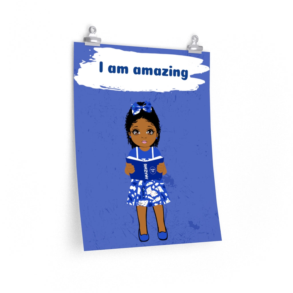 Amazing Girl Poster - Caramel