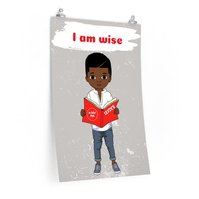 Wise Boy Poster - Chocolate