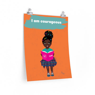 Courageous Girl Poster - Cocoa