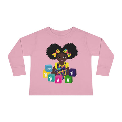 Brave Baby Long Sleeve Shirt - Cocoa
