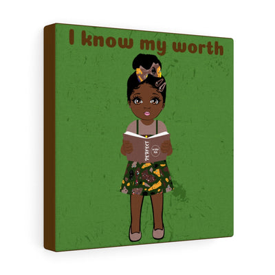 Worth Girl Canvas - Chocolate
