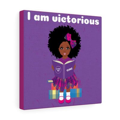 Victorious Girl Canvas - Cinnamon