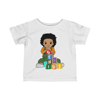 Genius Baby Short Sleeve Shirt - Mocha