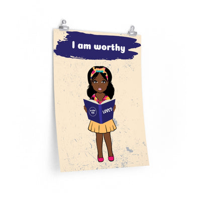 Worthy Girl Poster - Chocolate