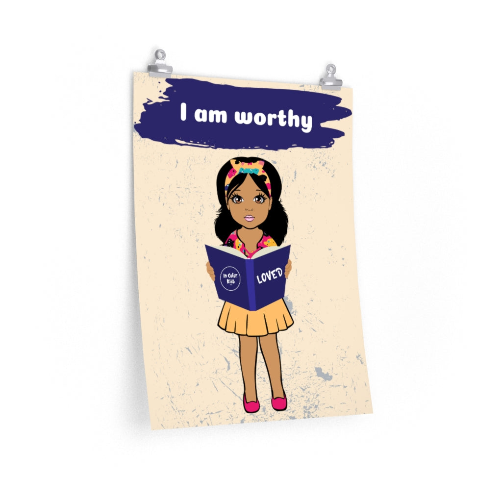 Worthy Girl Poster - Mocha