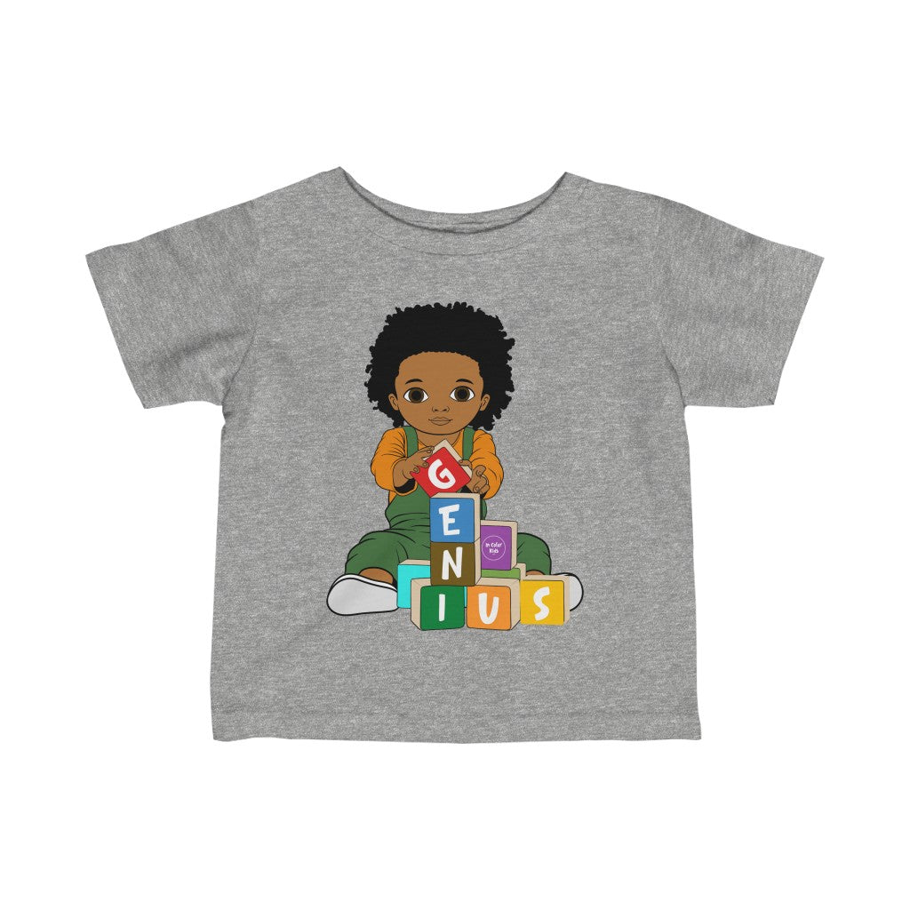 Genius Baby Short Sleeve Shirt - Caramel