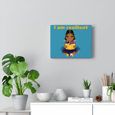 Resilient Girl Canvas - Caramel