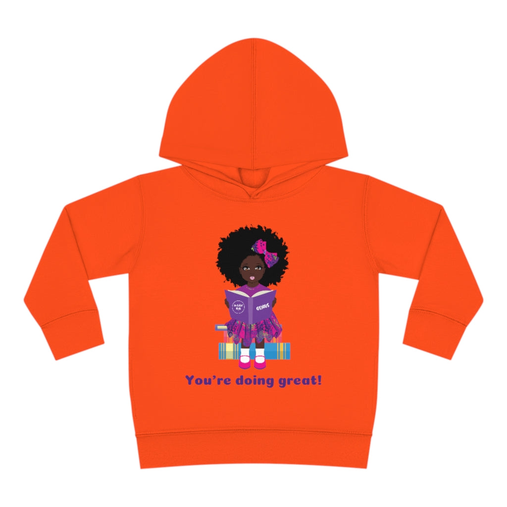 Doing Great Girl Pullover Hoodie - Cocoa