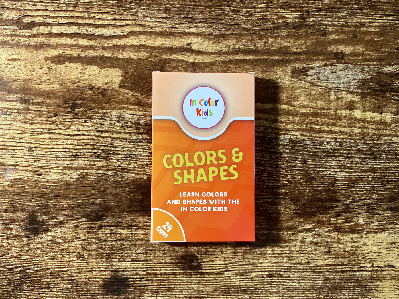 Colors & Shapes Flashcards