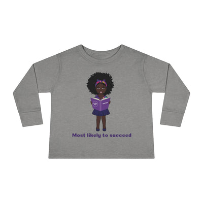 Most Likely to Succeed Long Sleeve Shirt - Cocoa