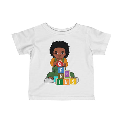 Genius Baby Short Sleeve Shirt - Almond