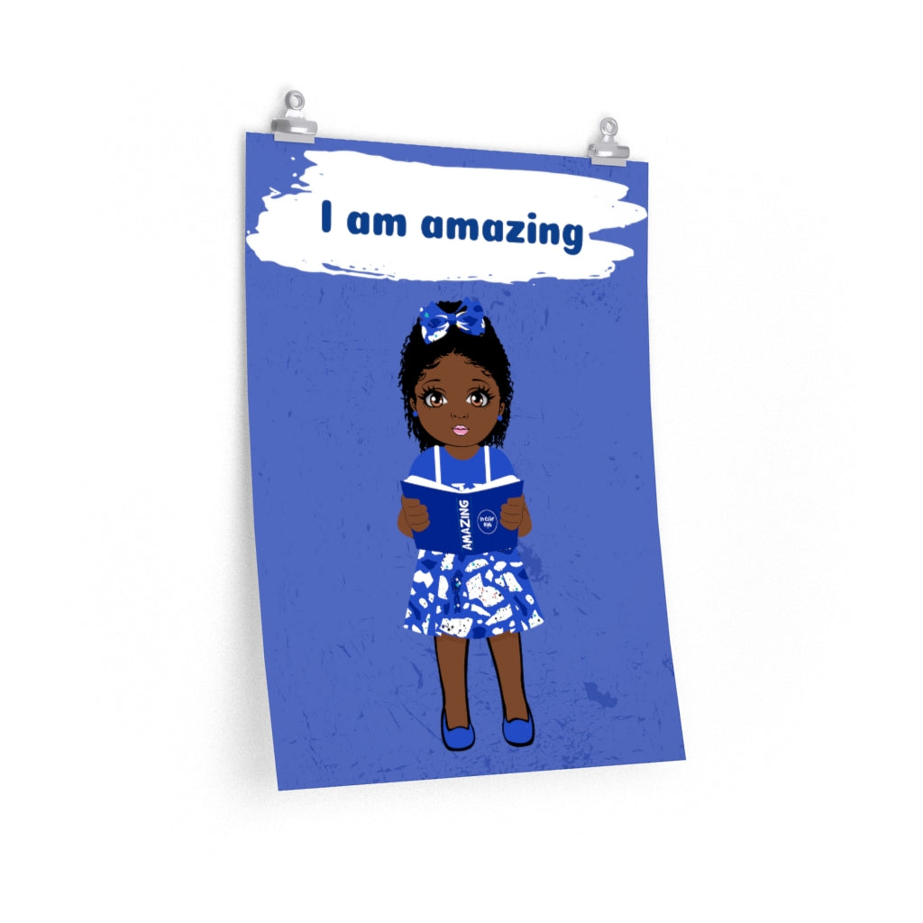 Amazing Girl Poster - Chocolate