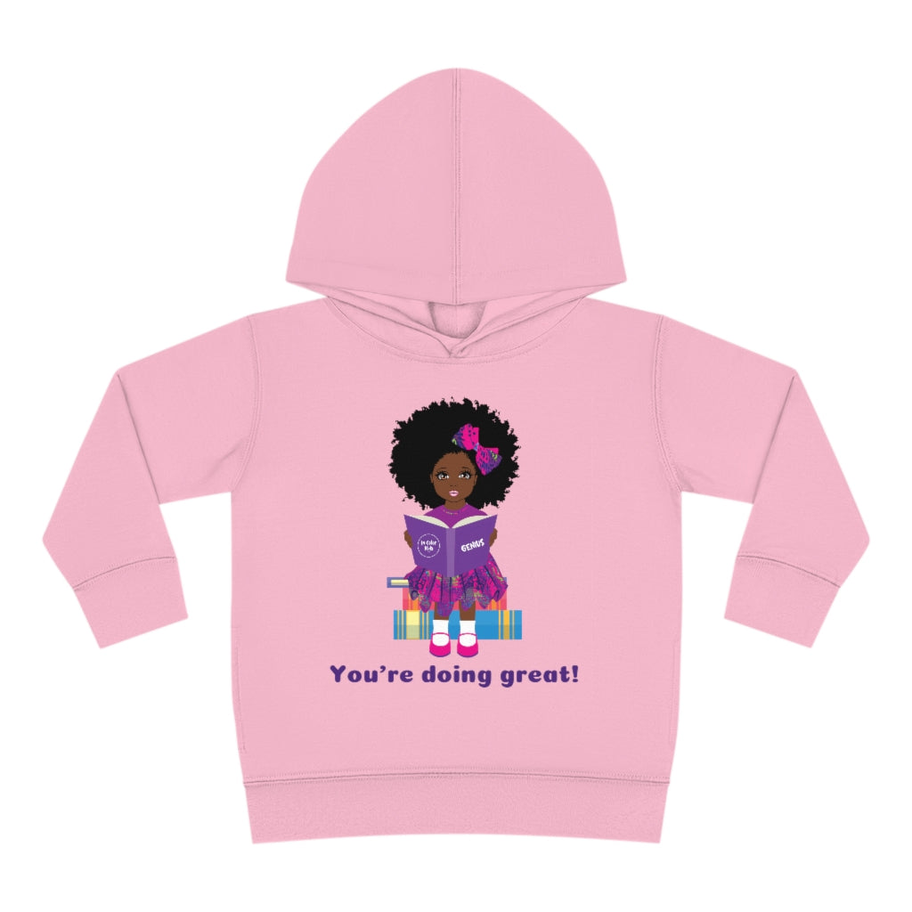 Doing Great Girl Pullover Hoodie - Chocolate
