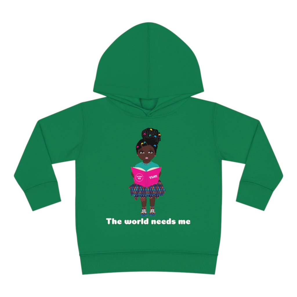 We Need You Girl Pullover Hoodie - Cocoa