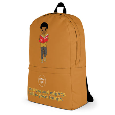Strong and Mighty Backpack - Caramel