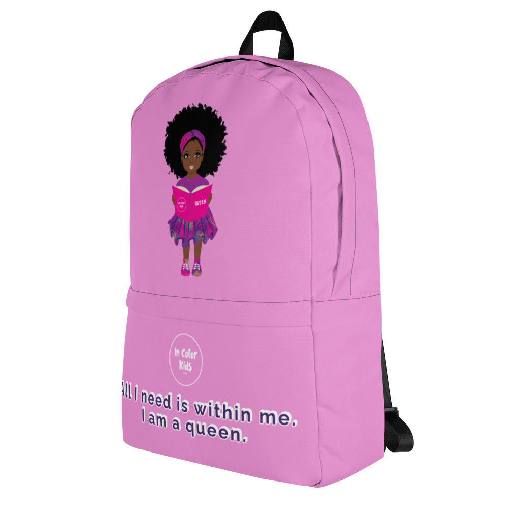 Queen Backpack - Chocolate
