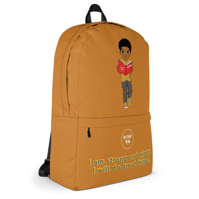 Strong and Mighty Backpack - Caramel
