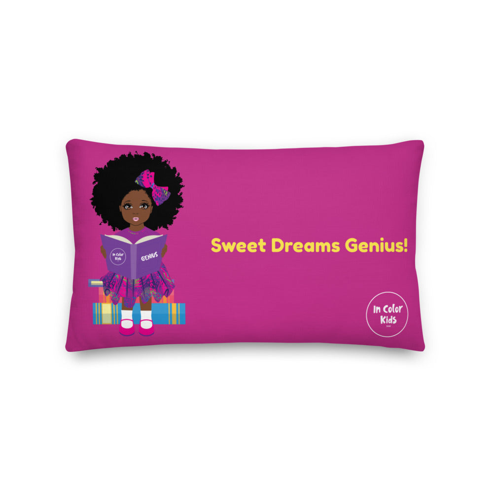 Sweet Dreams Luxe Pillow - Chocolate