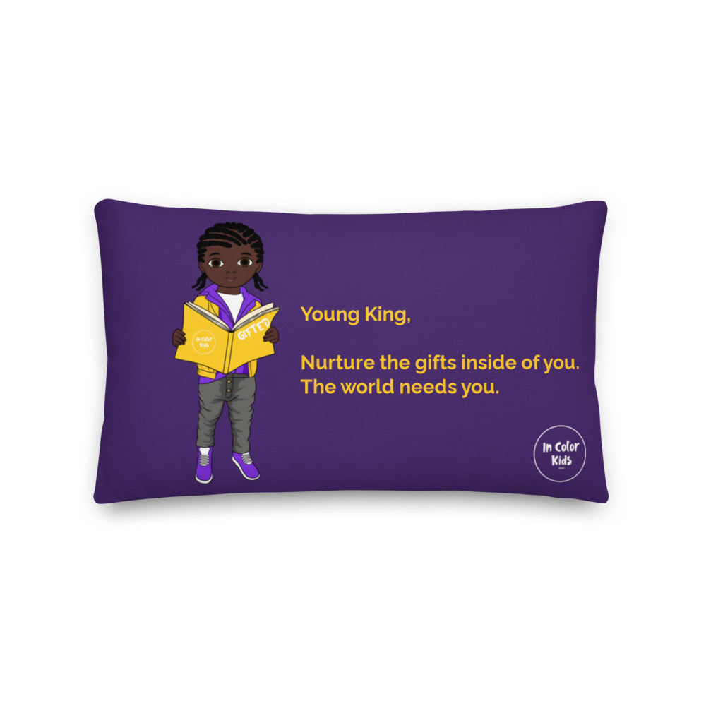 Gifts Luxe Pillow - Dark Chocolate